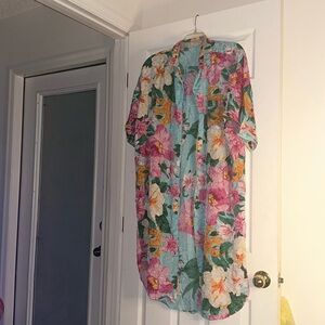 VINTAGE AMBER BLUE DRESS